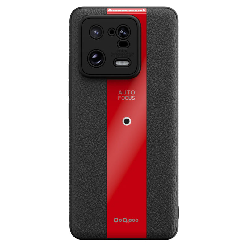 Q.COO For Xiaomi 13 Pro 5G Shockproof Case Textured PU Leather+TPU+Acrylic Phone Protector Q.COO For Xiaomi 13 Pro 5G Shockproof Case Textured PU Leather+TPU+Acrylic Phone Protector